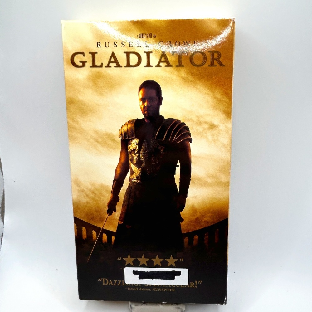 Gladiator VHS Tape